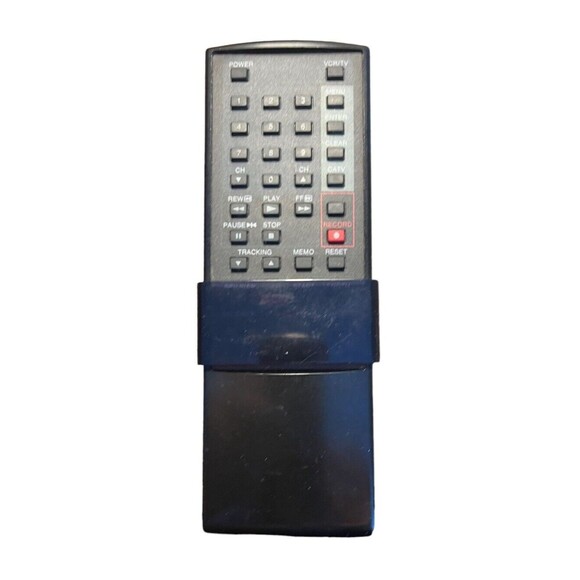 Goldstar TV VCR AV Remote Control with Slider Model 53472 Genuine Original - Picture 1 of 3